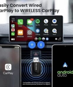 Rexing CPW-42 Wireless CarPlay & Android Auto Adapter USB Plug & Play Dongle - Image 3