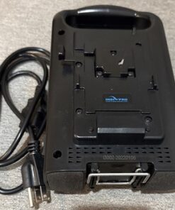 Indipro 2x Micro-Series 98Wh V-Mount Li-Ion Battery Dual Charger Kit #2PSKTDC. - Image 5