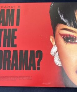 Cardi B Am I The Drama Vinyl Record Atlantic 2025 Rap Hip Hop LP Import, Red. - Image 6