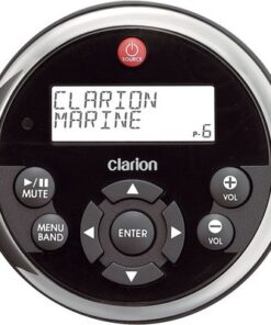 Clarion MW1 Marine Watertight Remote Control Black w/ Mount Bracket