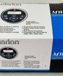 Clarion MW1 Marine Watertight Remote Control Black w/ Mount Bracket - Image 2