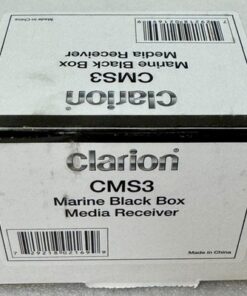 Clarion CMS3 Marine Media Receiver w/ MW1 Remote Complete Marine Kit - Image 3