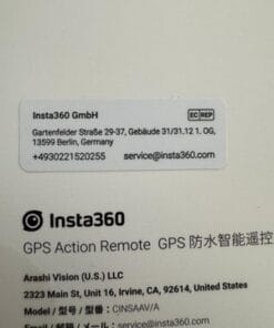 Insta360 GPS Smart Remote New Version Bluetooth Control for ONE R, ONE RS, X2 X3 - Image 9