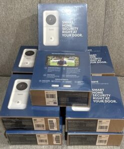 10 x Kami Smart Video Doorbell Camera WiFi HD 1080p Night Vision 2-Way Audio