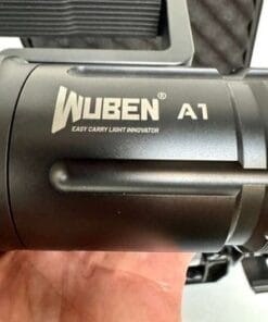 WUBEN A1 High Power Rechargeable LED Search Flashlight Kit w/ Case - Image 6