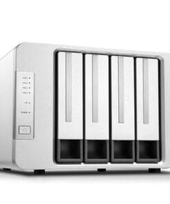 TERRAMASTER F4-210 4-Bay NAS 1GB RAM Quad Core Network Attached Storage Media