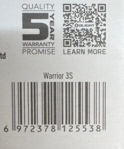 Olight Warrior 3S Tactical LED Flashlight 2300 Lumens Rechargeable 21700 USB - Image 9
