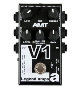 AMT Electronics V1 Guitar Preamp Pedal – Legend Amps Series – VOX Style Cab Sim