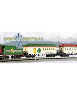 Bachmann Spirit of Christmas N Scale Electric Train Set #24017 E-Z Track