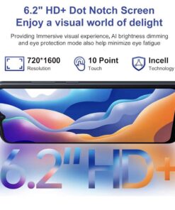 Blackview WAVE 6C Smartphone 4GB+32GB 6.5″ 5100mAh Android 13 Dual SIM Unlocked