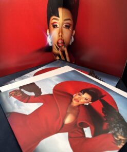 Cardi B Am I The Drama Vinyl Record Atlantic 2025 Rap Hip Hop LP Import, Red.