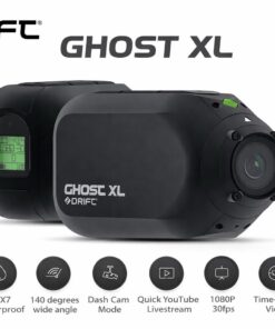 Drift Ghost XL Action Camera 1080p 30fps IPX7 WiFi 300° Lens Dash Cam 9Hr New
