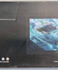 HUION Kamvas Pro 24 4K GT2401 Pen Display w/ KD100 Mini Keydial