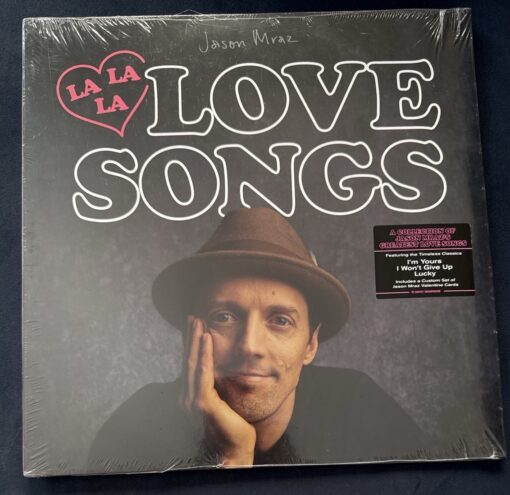 Jason Mraz La La La Love Songs Vinyl LP Compilation Album New Sealed