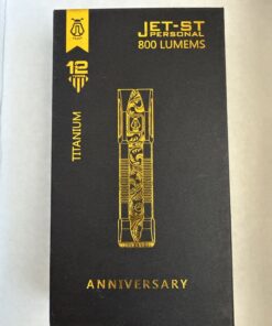 JETBeam JET-ST Titanium Limited Anniversary Edition Flashlight 800 Lumens EDC