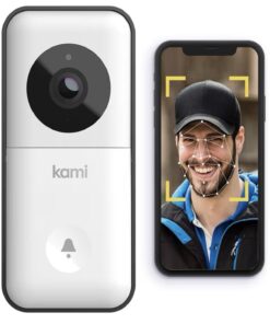 Kami Smart Video Doorbell Camera WiFi HD 1080p Night Vision 2-Way Audio IP65