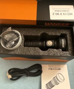 Manker MC13 II SBT90.2 Flashlight 4000LM 600m USB-C Rechargeable EDC