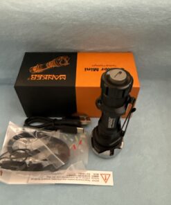 Manker Striker Mini EDC Tactical LED Flashlight 635LM 430M 14500 Black