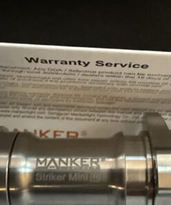 Manker Striker Mini Tactical Flashlight 635LM USB-C Rechargeable EDC
