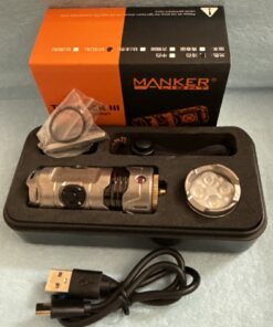 Manker Timeback III EDC Flashlight 2500LM Cool White USB Rechargeable
