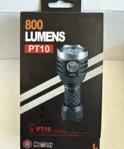 MecArmy PT10 800 Lumens USB Rechargeable Flashlight 3x CREE XP-G2 LED 10440 EDC