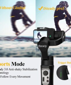NEW Hohem iSteady Pro 3 3-Axis Handheld Gimbal Stabilizer For Action Camera