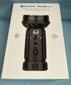 OLIGHT Marauder Mini 7000 Lumens Rechargeable LED Flashlight RGB USB