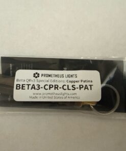 Prometheus Beta QRv3 Copper Patina EDC Keychain Flashlight AAA USA