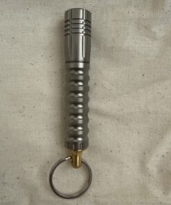 Prometheus Beta QRv3 ICE Titanium EDC Flashlight + Ti Clip USA Made