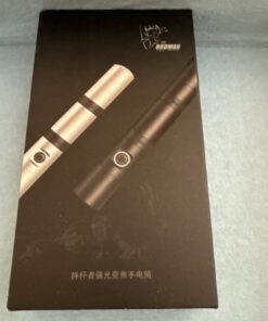 RODMAN 30Pro 4000LM Zoomable LED Flashlight Type-C Rechargeable 21700