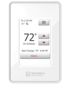 WarmlyYours nSpire Touch Programmable Thermostat with Floor Sensor