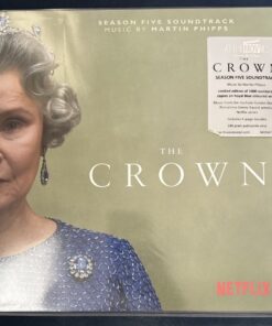 The Crown Season Five Soundtrack Martin Phipps Royal Blue Vinyl LP Netflix