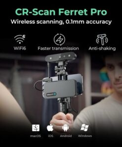 Alternative view of Creality CR-Scan Ferret Pro 3D Scanner - 0.1mm Accuracy, Full Color, WiFi6, New.