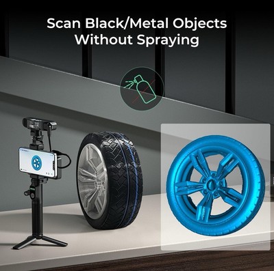 Creality CR-Scan Ferret Pro 3D Scanner - 0.1mm Accuracy, Full Color, WiFi6, New. - Image 4