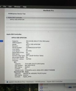 Apple MacBook Pro 15” 2018 i7 2.6GHz 16GB RAM 500GB SSD Radeon Pro 560X/ - Image 7