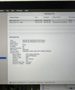 Apple MacBook Pro 15” 2018 i7 2.6GHz 16GB RAM 500GB SSD Radeon Pro 560X/ - Image 9