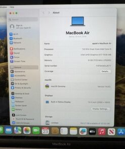 Apple MacBook Air 13” 2018 i5 1.6GHz 8GB RAM 128GB SSD Retina Space Gray/ - Image 4