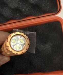 ReyLight Copper Flashlight Bundle Dawn XPL HI & Penlight Nichia 519A EDC - Image 5