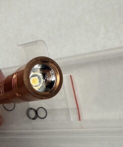 ReyLight Copper Flashlight Bundle Dawn XPL HI & Penlight Nichia 519A EDC - Image 13
