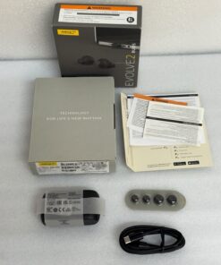 Jabra Evolve2 Buds USB-C MS Wireless Earbuds w/ Charging Case & USB Adapter