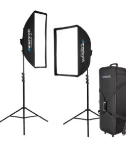 Westcott Solix Bi-Color 2-Light Kit Jen Rozenbaum w/ 2×3 Softbox & 1×3 Stripbank