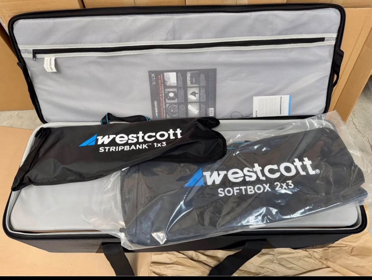 Westcott Solix Bi-Color 2-Light Kit Jen Rozenbaum w/ 2×3 Softbox & 1×3 Stripbank