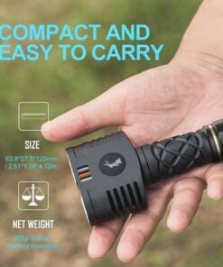 LUMINTOP THOR 4 LEP LED Flashlight 2800 Lumens 1170M USB-C 21700 IP68 - Image 13