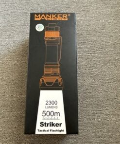 Mankerlight Striker Tactical Flashlight 2300 Lumens 500M SFT40 18650 USB-C - Image 10