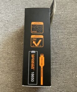 Mankerlight Striker Tactical Flashlight 2300 Lumens 500M SFT40 18650 USB-C - Image 11