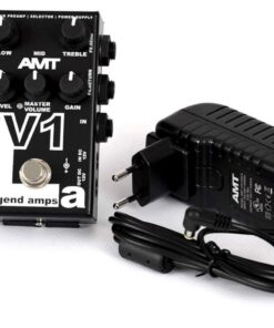 AMT Electronics V1 Guitar Preamp Pedal – Legend Amps Series – VOX Style Cab Sim.