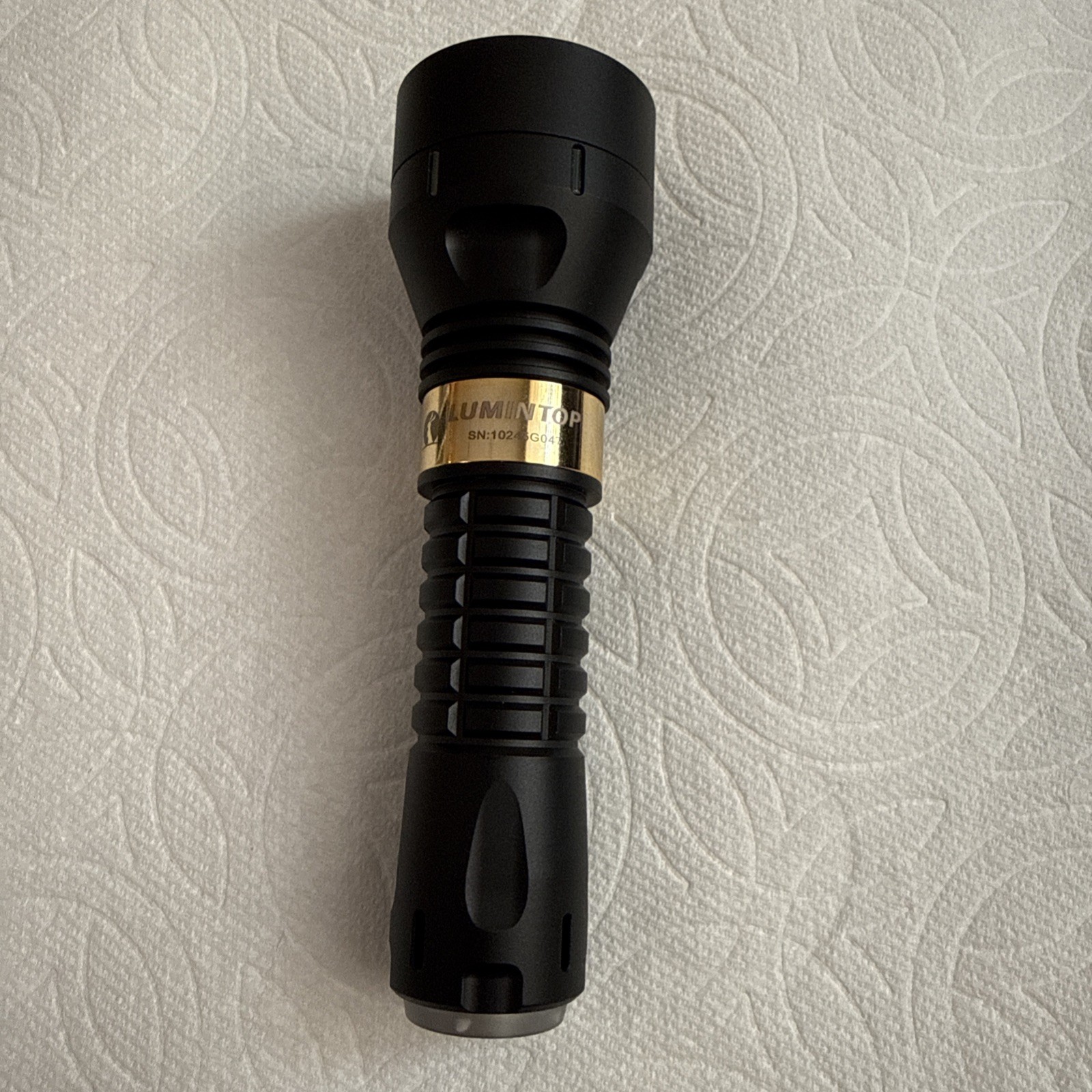 LUMINTOP THOR II LEP Flashlight 350LM 1700M Throw 738Kcd 18650 Aluminum