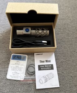 LUMINTOP Thor Mini Titanium LEP Flashlight 250 Lumens 700M Long Range