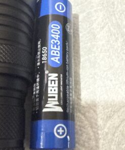 PEETPEN C60 LED Flashlight 1000 Lumens Zoomable 18650 Rechargeable Battery