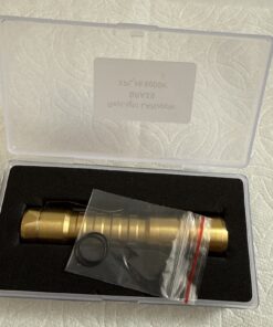 ReyLight LANapple Brass Flashlight Cree XP-L HI 6000K AA 14500 LED